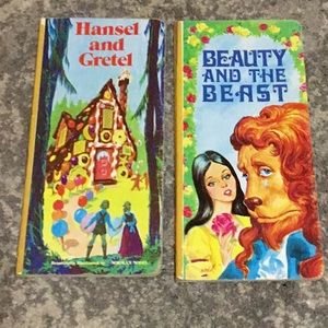 Vintage Modern Promotions board books Hansel and Gretel Beauty and the Beast